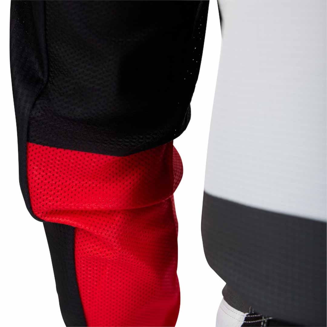 Fox 180 Flow White/Red Jersey