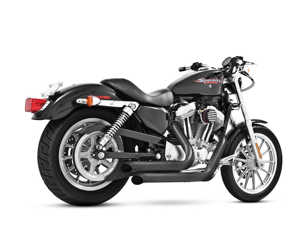 Freedom Performance FPE-HD00404 Declaration Turnouts Exhaust Black for Sportster 04-21