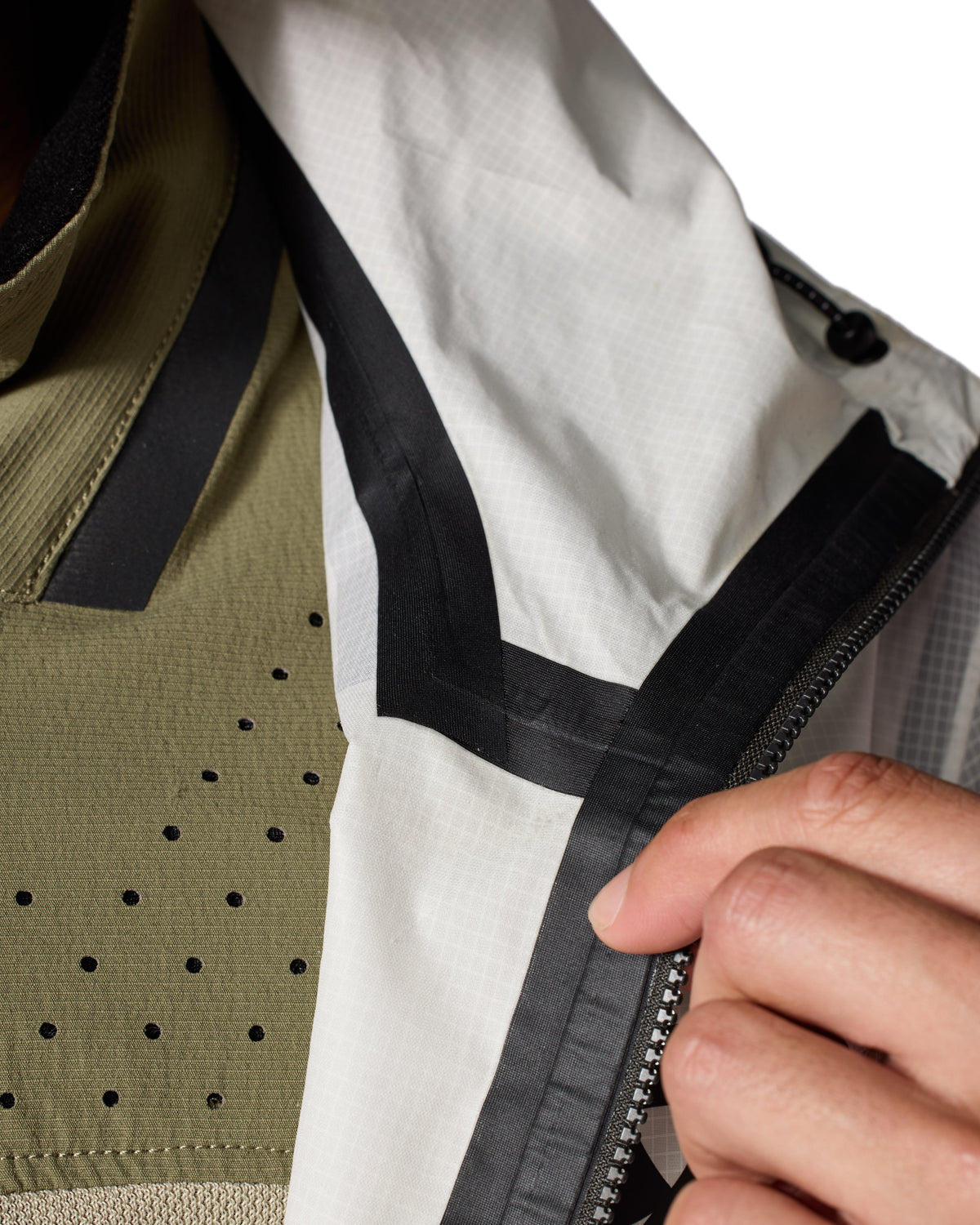 REV'IT! Barrier 2 H2O White Rain Jacket