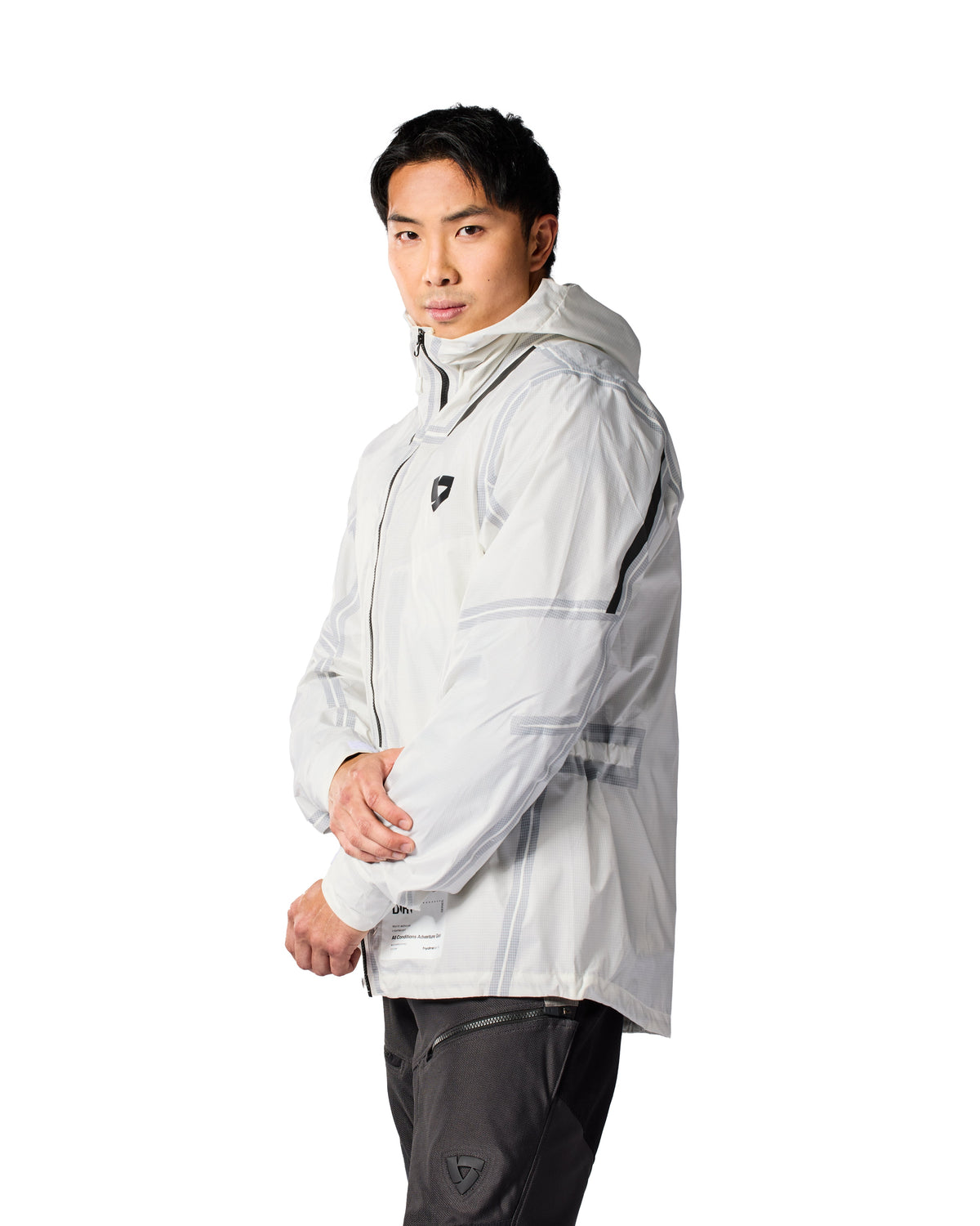 REV'IT! Barrier 2 H2O White Rain Jacket