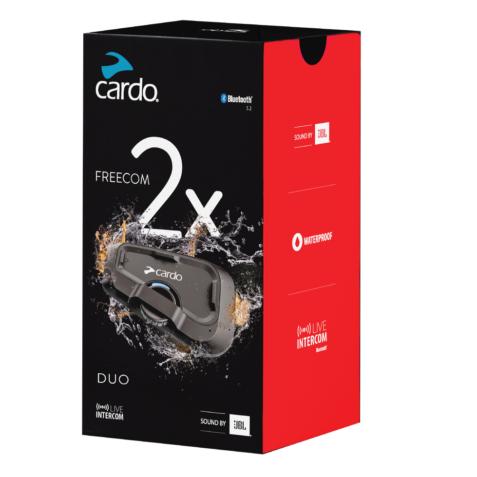 Cardo Freecom 2x Duo Bluetooth Communication System