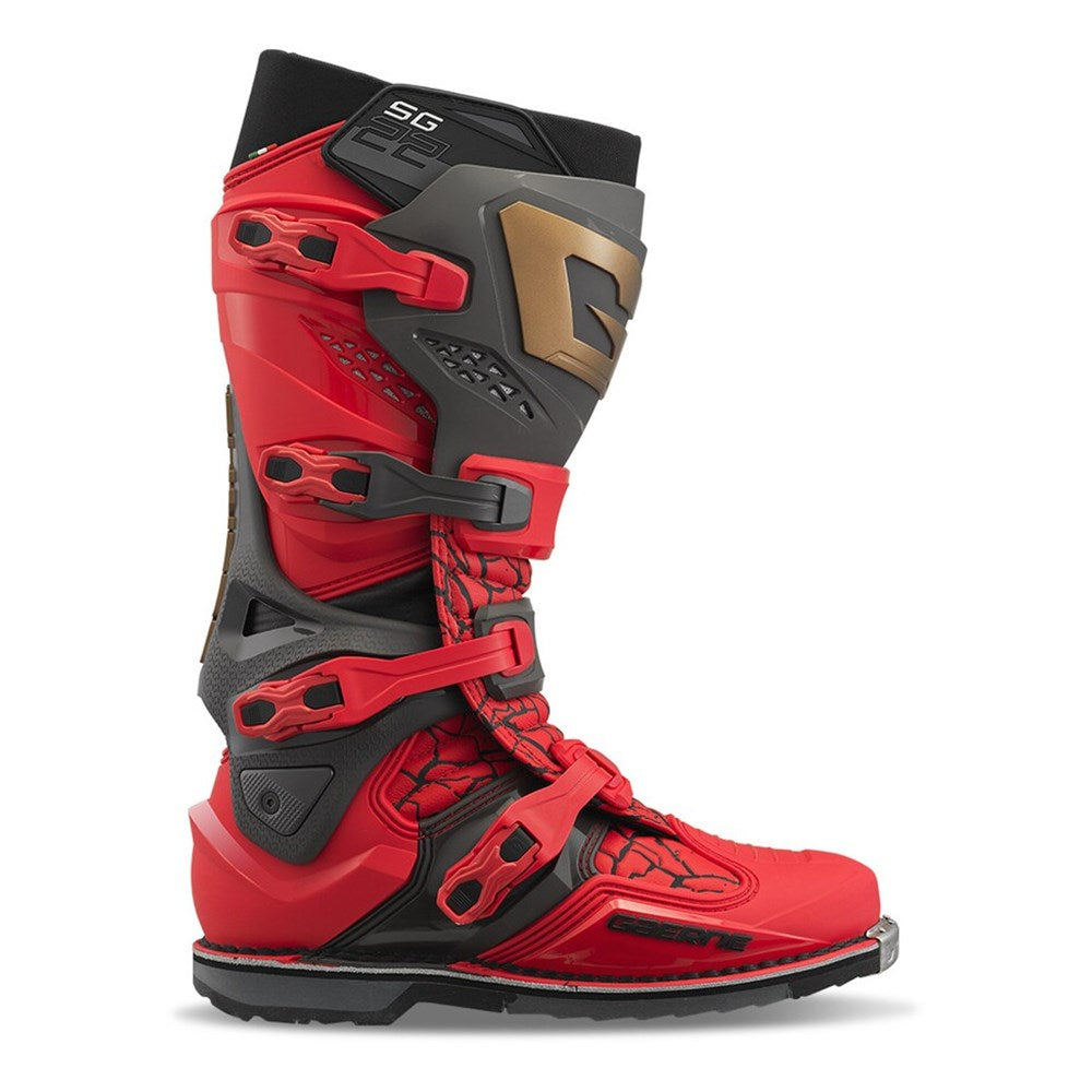 Gaerne SG-22 Limited Edition Magma Mjk Red/Black/Grey Boots