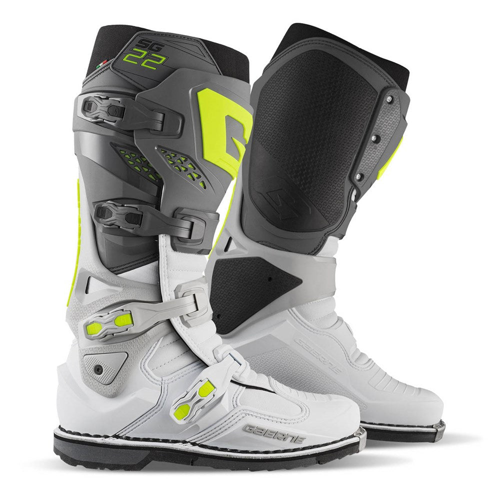 Gaerne SG-22 Anthracite/White/Grey Boots