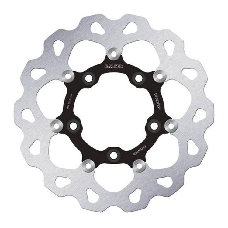 Galfer USA GAL-DF822FLW 11.8" Rear Floating Wave Disc Rotor Black for V-Rod 06-17