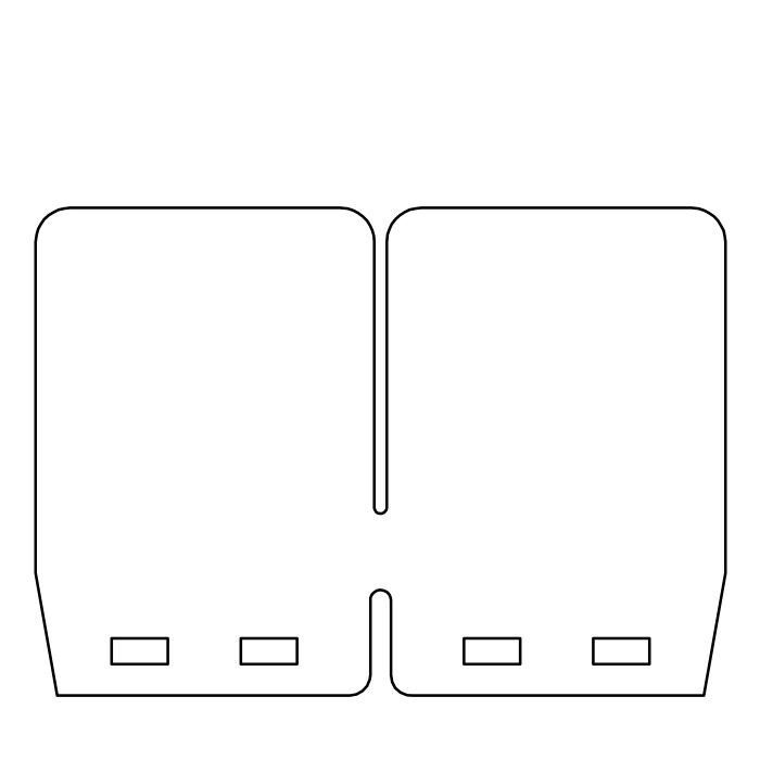 Moto Tassinari 4P682H VForce4R Replacement Carbon Fiber Reed Petals