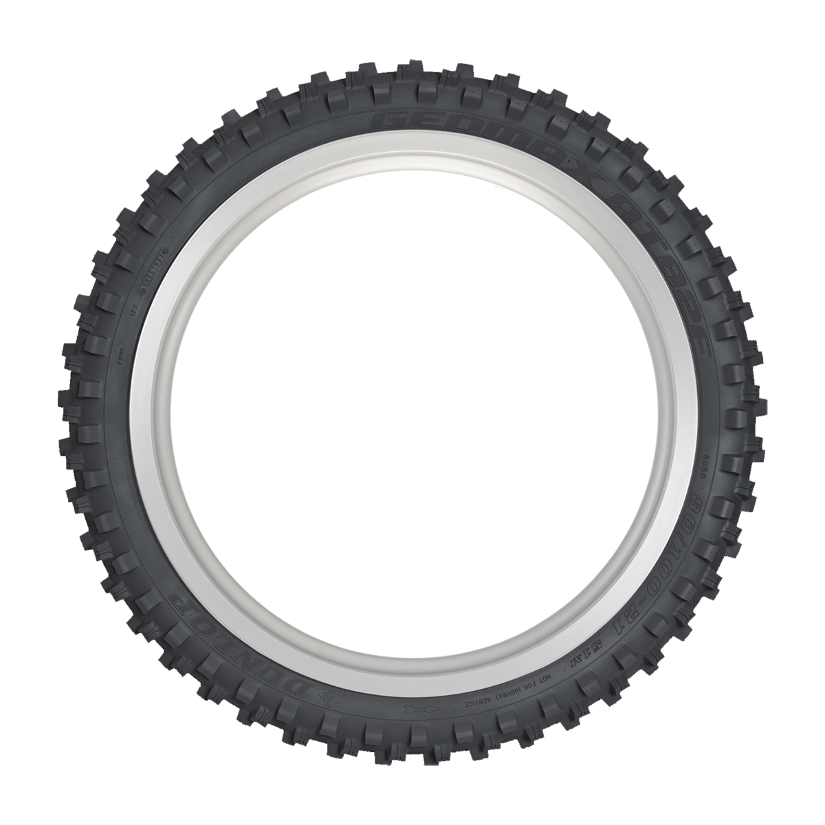 Dunlop Geomax AT82 Intermediate Front Tyre 80/100-21 Tube Type