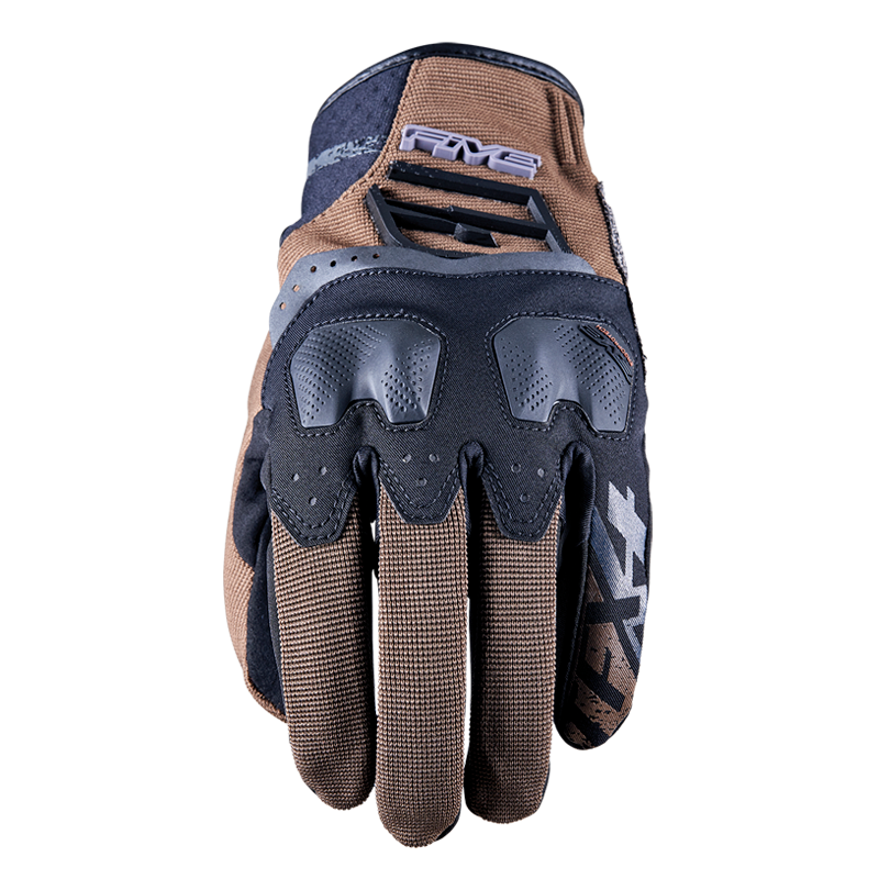 Five TFX4 Brown Gloves