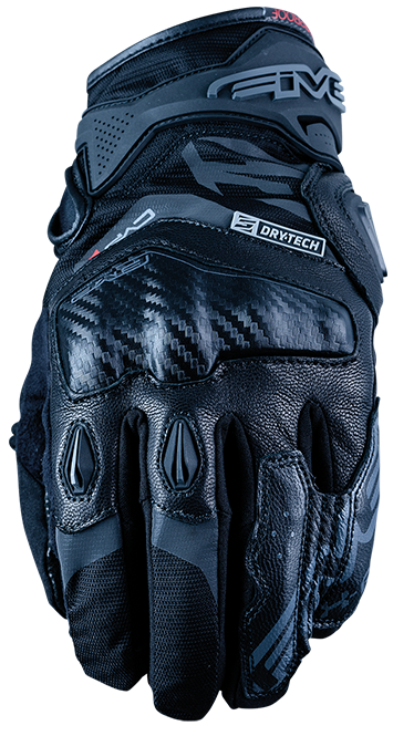Five X-Rider WP Black Gloves