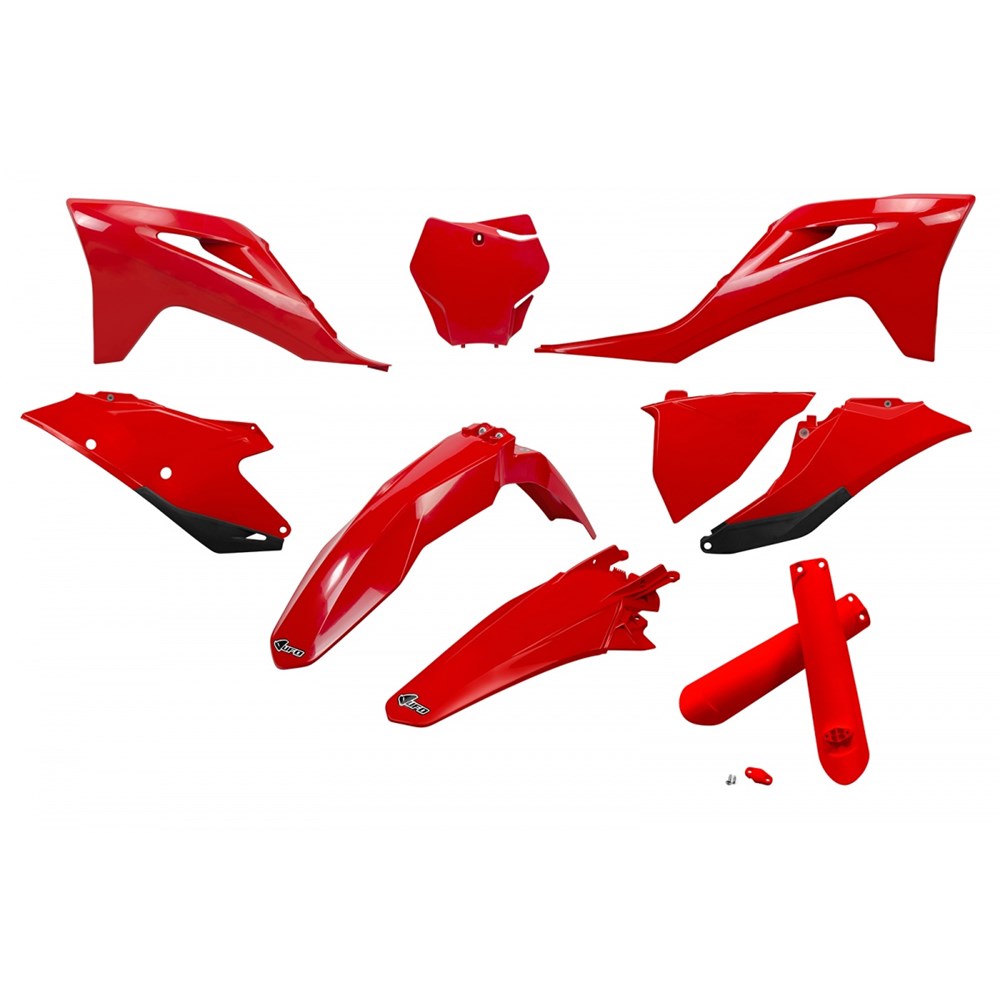 UFO Full Plastics Kit Red OEM Colour for Gas Gas MC 125/MC 250F/EX 250F/EX 300/EX 350F/MC 450F/EX 450F 21-23/MC 250/EX 250/MC 350F 22-23