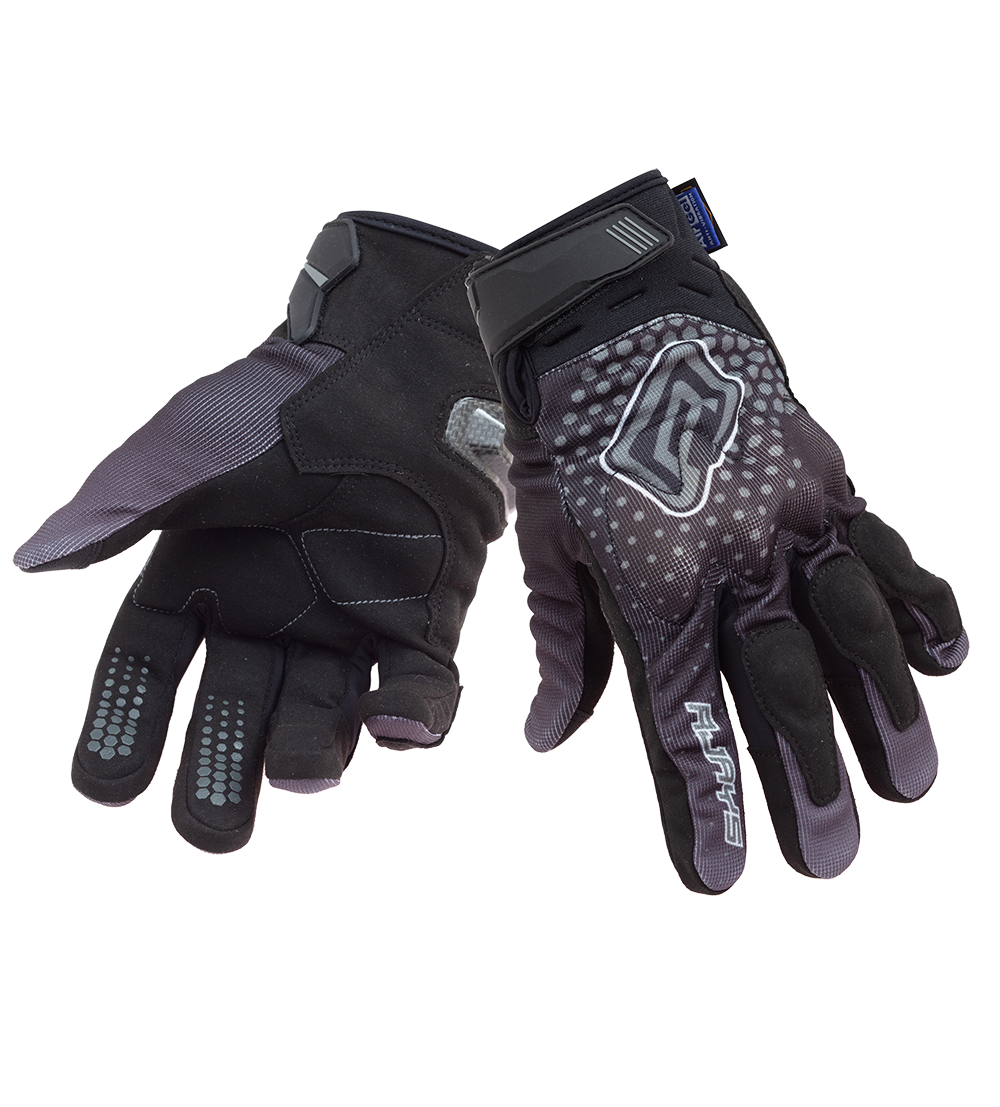 Rjays Dune Black/Grey Gloves - EasyR