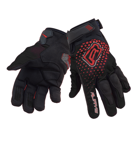 Rjays Dune Black/Red Gloves - EasyR