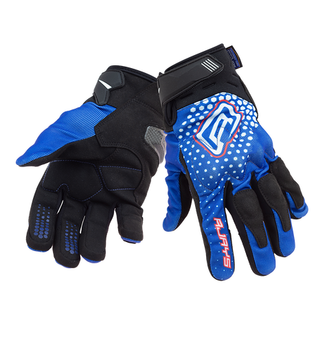 Rjays Dune Blue/White/Red Gloves - EasyR