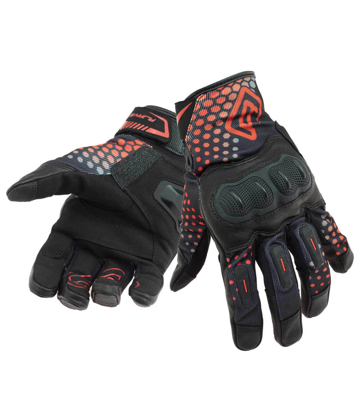 Rjays Air-Tech Black/Red Gloves - EasyR