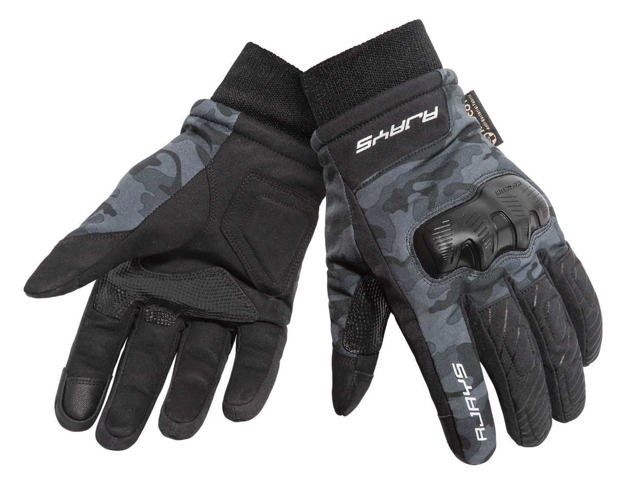 Rjays Raid Grey/Camo Gloves - EasyR