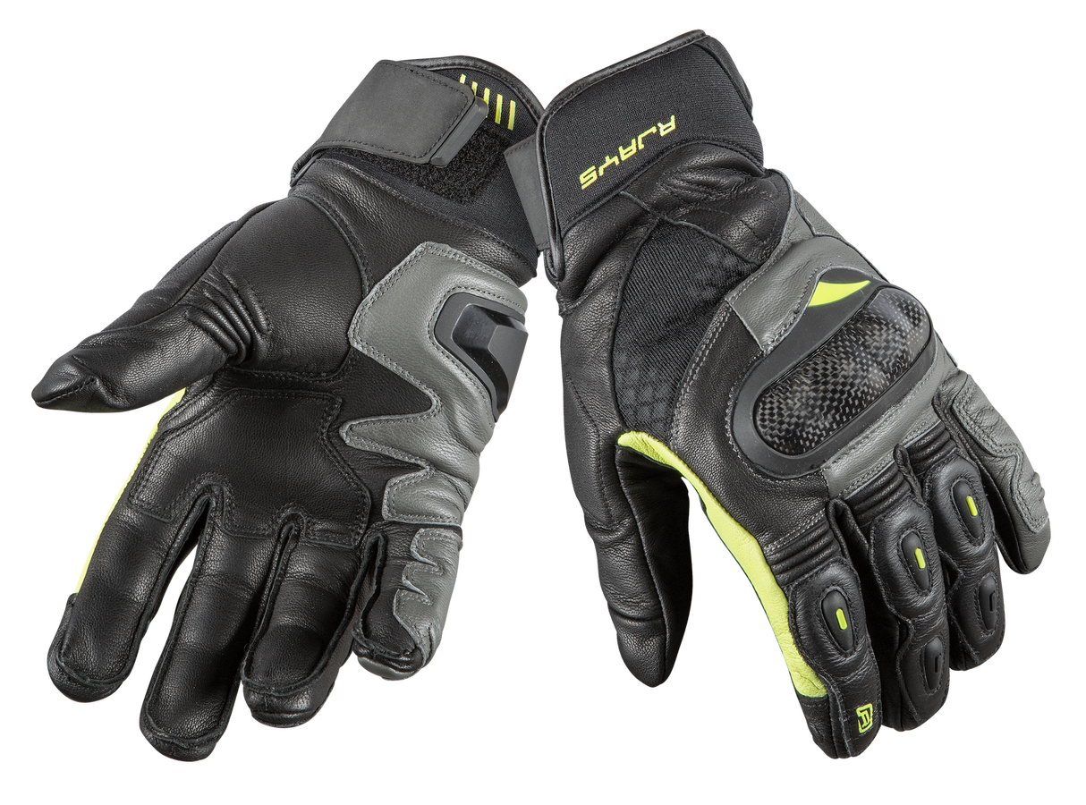 Rjays Pace Black/Grey/Yellow Gloves - EasyR