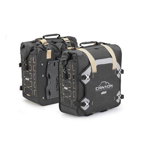 Givi GRT709B Canyon 35L Unifit Saddlebags Black