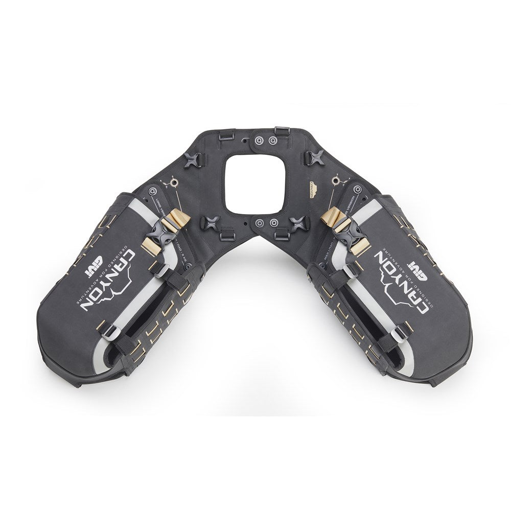 Givi GRT721B Canyon Modular 3 Bag System (2 x 16L/1 x 12L)