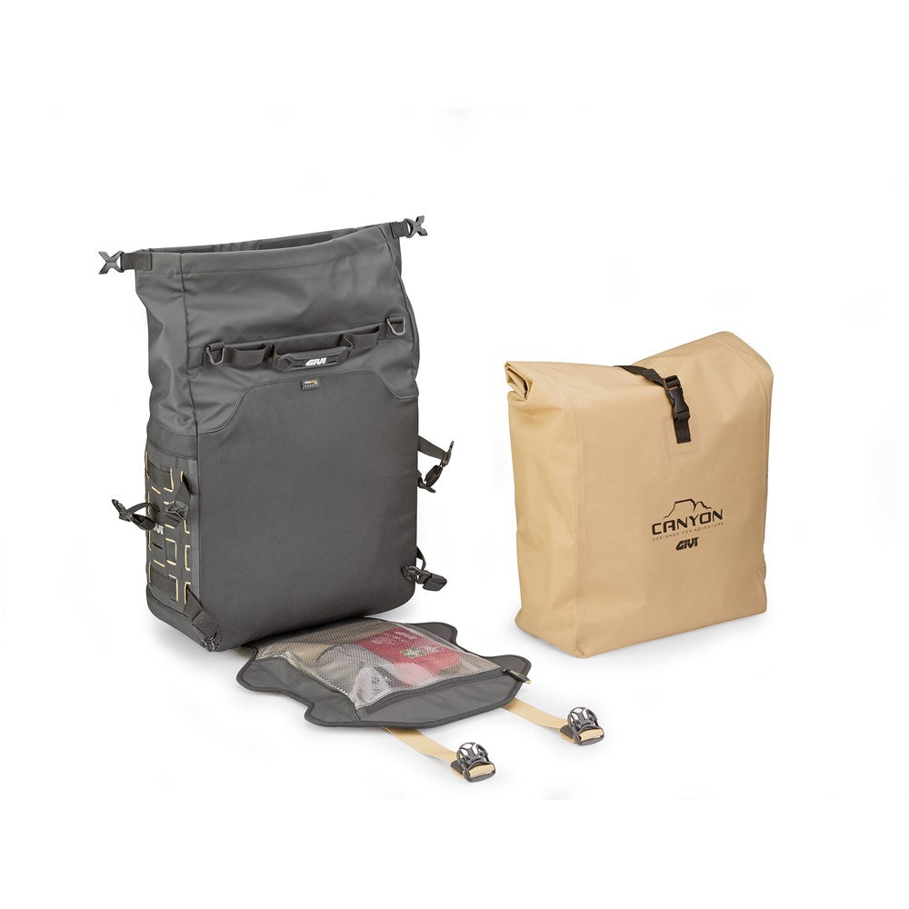 Givi GRT725 Canyon 30L Soft Side Bag for Monokey CAM-Side Fixing System