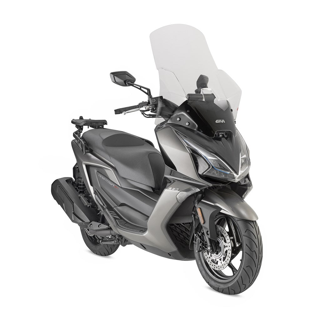 Givi 6126DT Clear Windscreen 78.5 x 59cm for Kymco Downtown 350 GT 24-Up