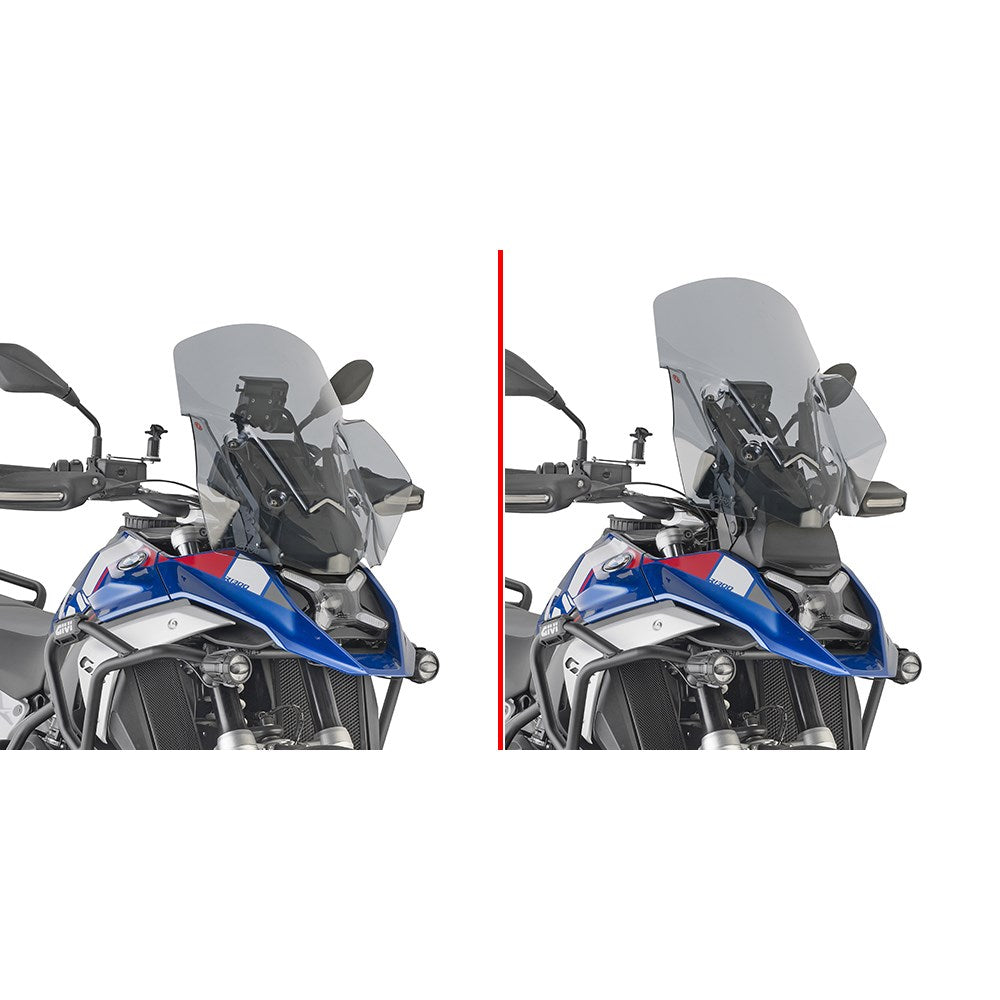 Givi D5144S Smoked Windscreen 54.5 x 49cm for BMW R 1300 GS 24-Up