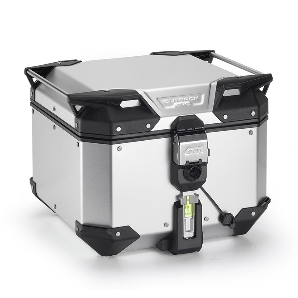 Givi OBKEV42AA Trekker Outback Evo Smart 42L Alloy Anodized Monokey Top Case