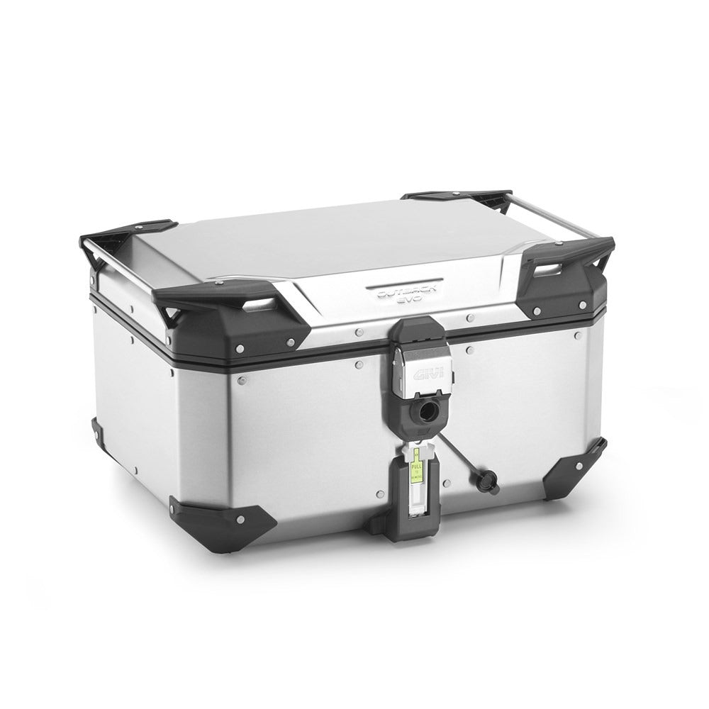 Givi GVOBKEV58A Trekker Outback Evo Smart Monokey Silver Top Case (without Lock)