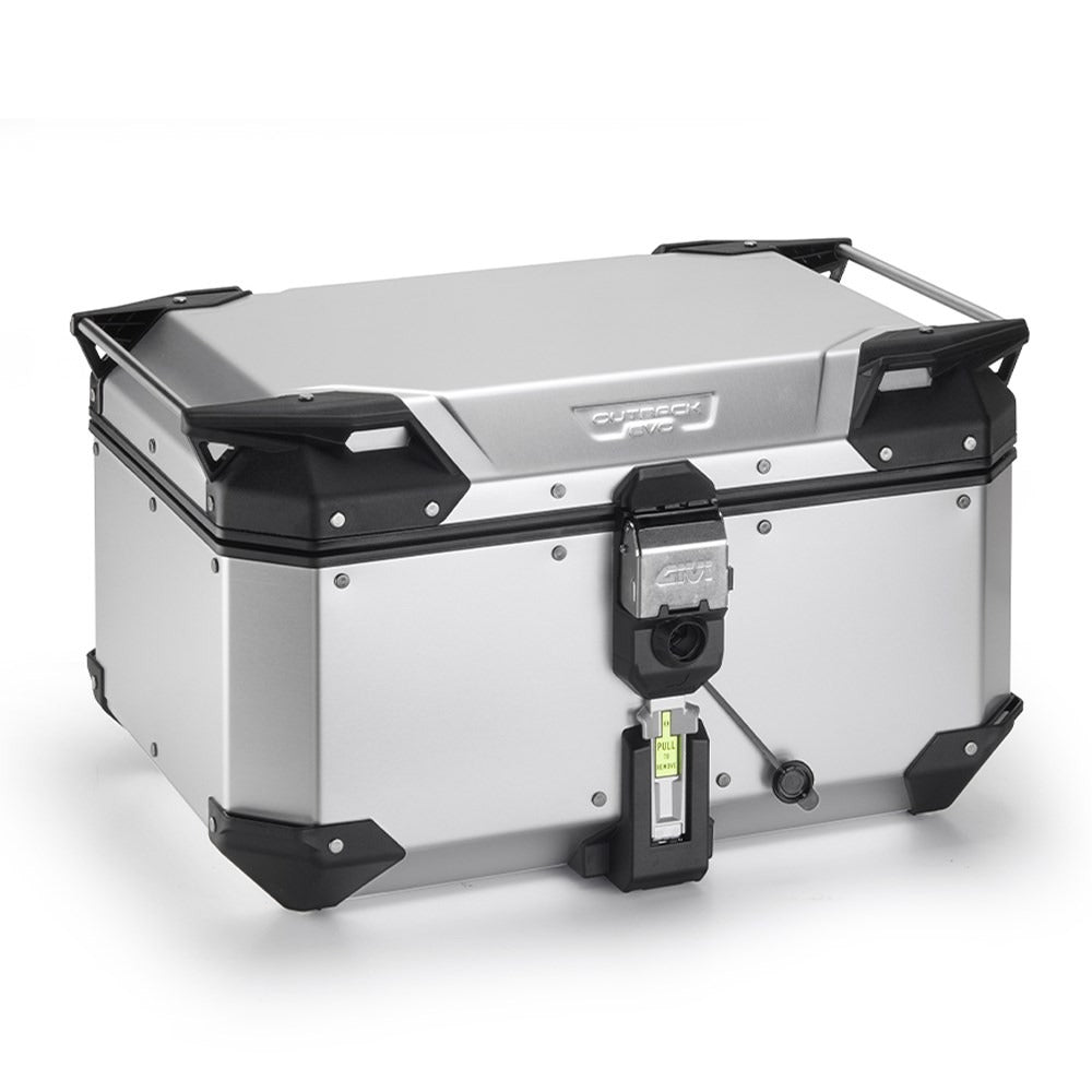 Givi GVOBKEV58AA Trekker Outback Evo Smart Monokey Alloy Anodized Top Case (without Lock)