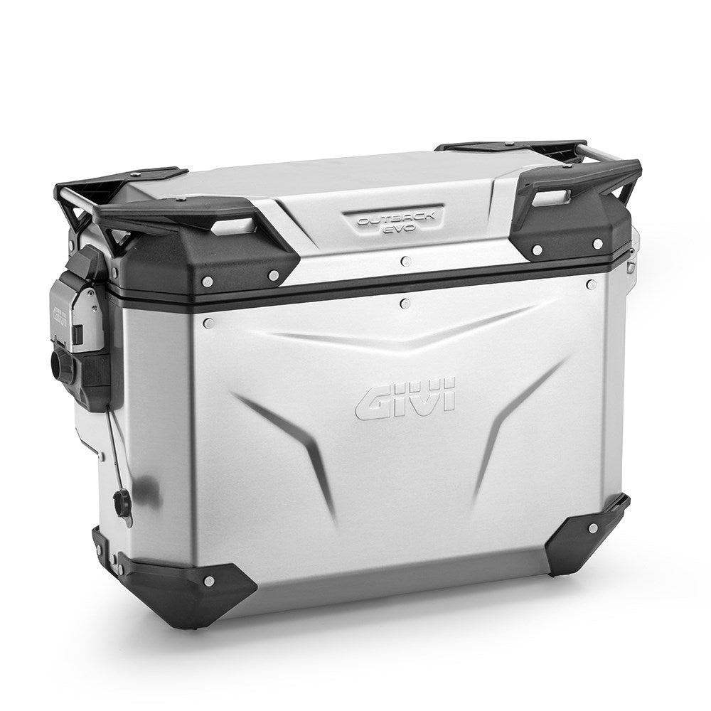 Givi OBKEVS33AR Trekker Outback Evo Smart 33L Contoured Alloy Right Side Case