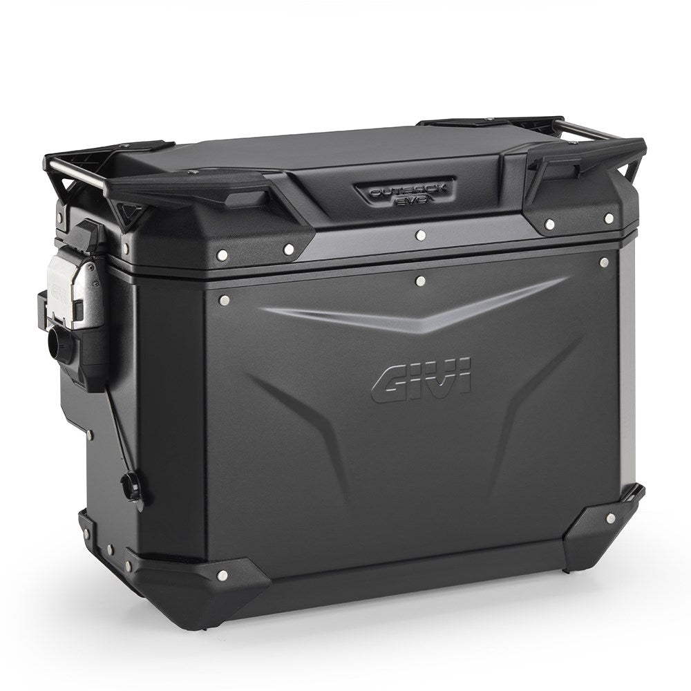 Givi OBKEVS40BR Trekker Outback Evo Smart 40L Contoured Black Right Side Case