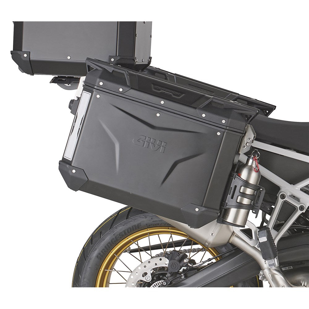 Givi PLO5145CAM PL One-Fit Side Case Pannier Holder for BMW F 900 GS 24-Up w/Trekker Outback Monokey CAM-Side Cases