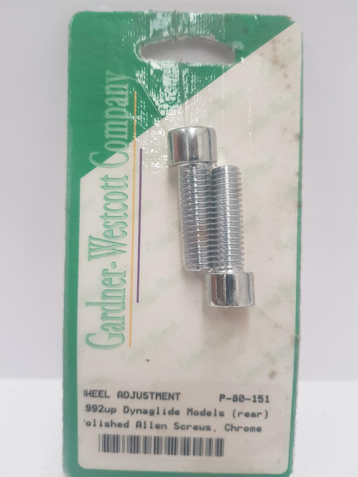 Gardner-Westcott GWP80151 Rear Wheel Adjuster Screw 92-06 DYNA - CC1I