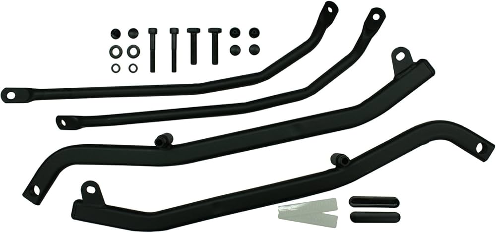 Givi 355F Top Case Rear Rack for Yamaha XJR 1300 04-06 w/Monolock & Monokey Top Cases