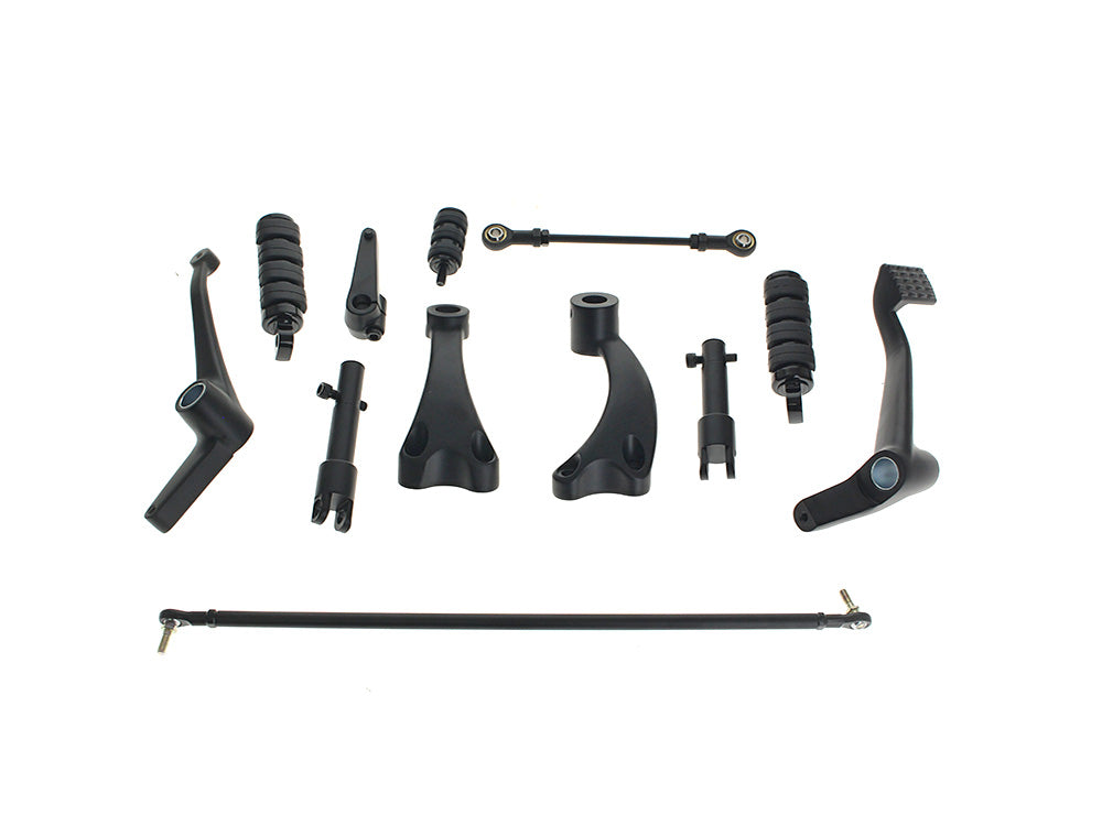 RSS HAR-01-187 Forward Controls Black for Harley-Davidson Sportster 04-13