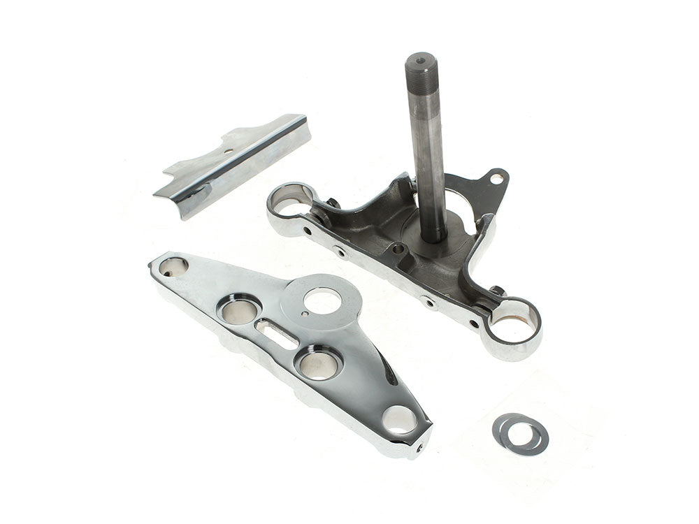RSS HAR-04-203D Triple Tree Kit Chrome for Harley-Davidson FX Softail 84-99/FXWG 80-86 Models