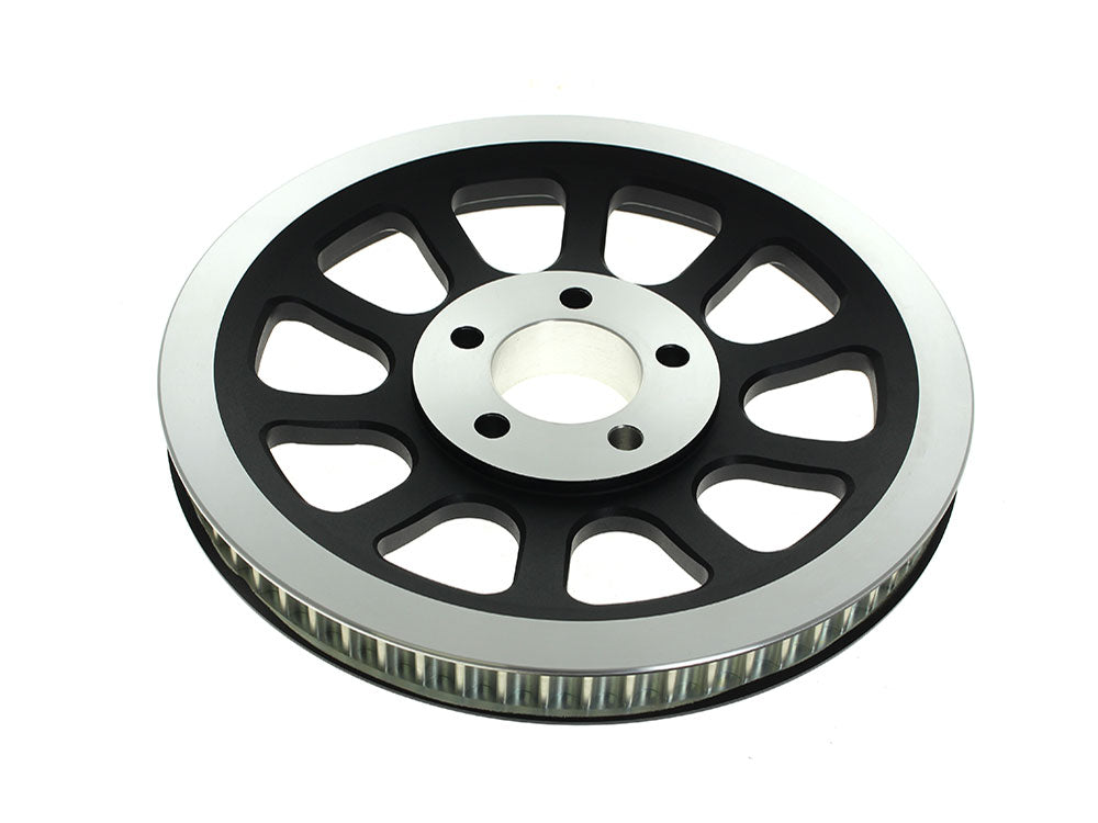 RSS HAR-15-059 66 Tooth x 20mm Rear Pulley Black for Harley-Davidson Softail 07-11 Models w/200 Rear Tyre