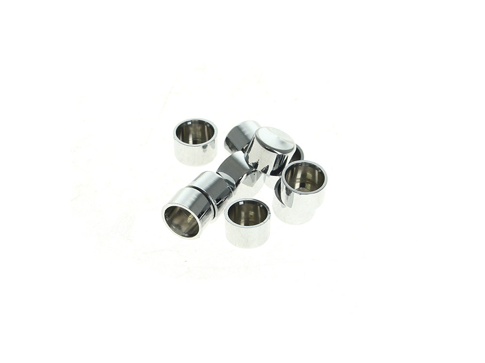 RSS HAR-2440 Kool Kaps Chrome for 1/4" Socket Head Bolt (10 Pack)
