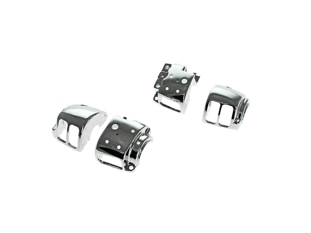 RSS HAR-7808 Switch Housing Chrome for Harley-Davidson Softail 96-10/Dyna 96-11/Road King 96-13/V-Rod 02-13/Sportster 96-13