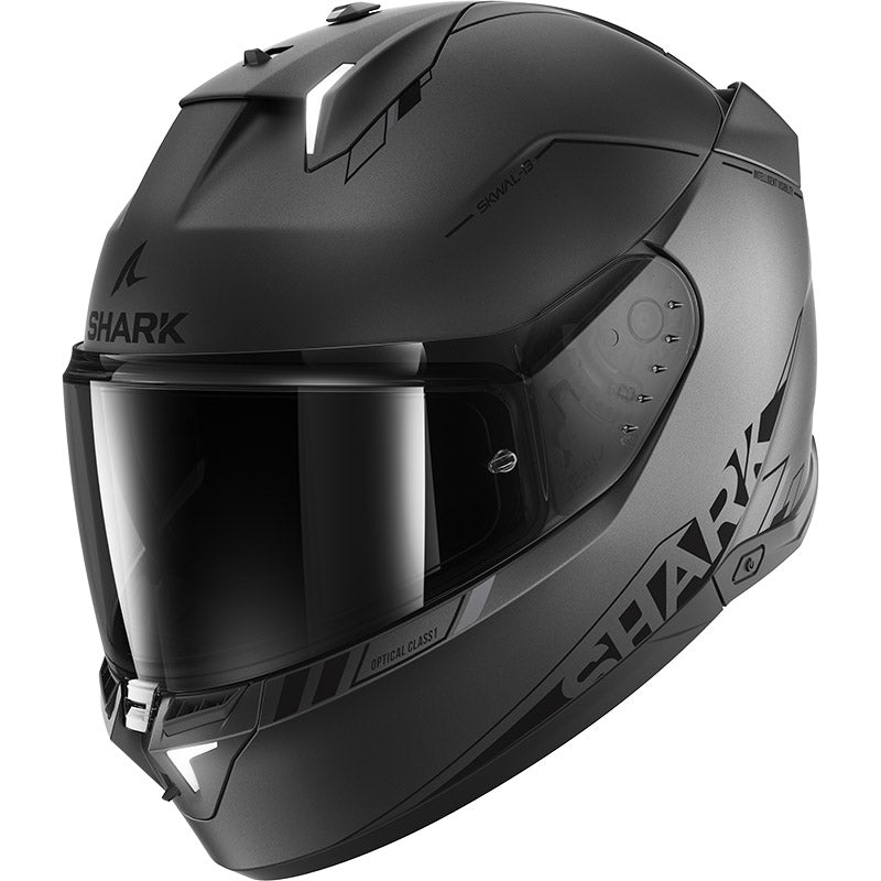 Shark Skwal i3 Blank SP Matte Anthracite/Black/Silver Helmet