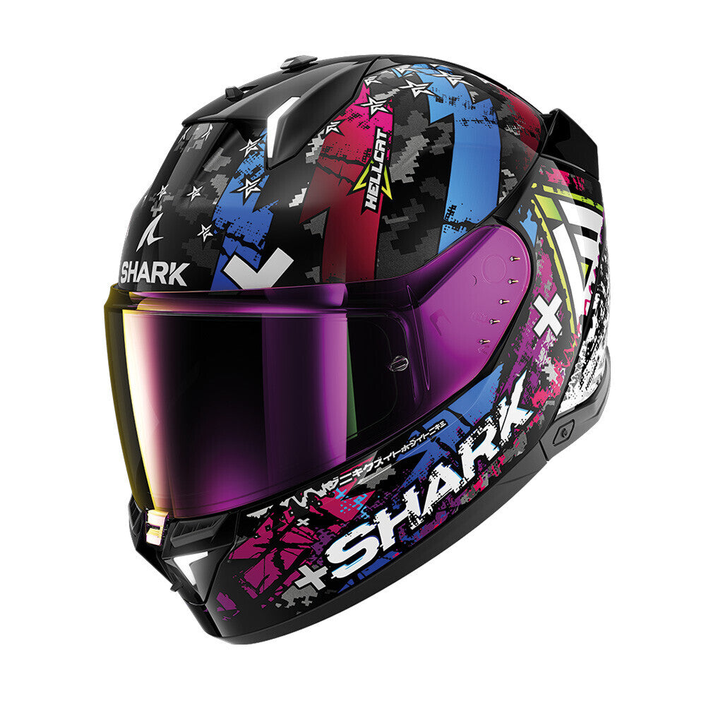 Shark Skwal i3 Hellcat Black/Chrome/Blue Helmet