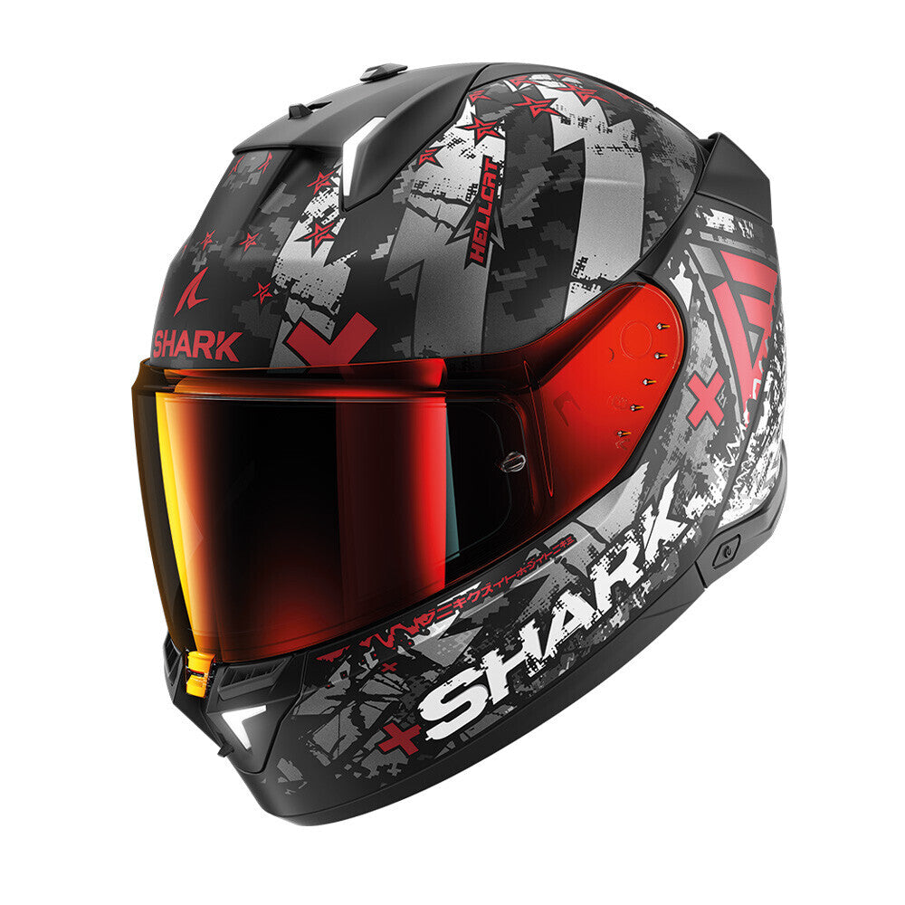 Shark Skwal i3 Hellcat Black/Grey/Red Helmet