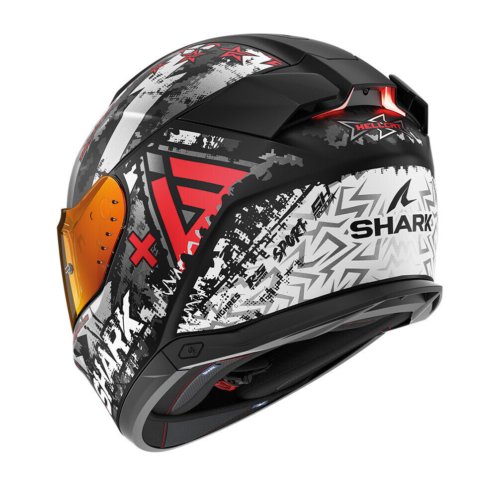 Shark Skwal i3 Hellcat Black/Grey/Red Helmet