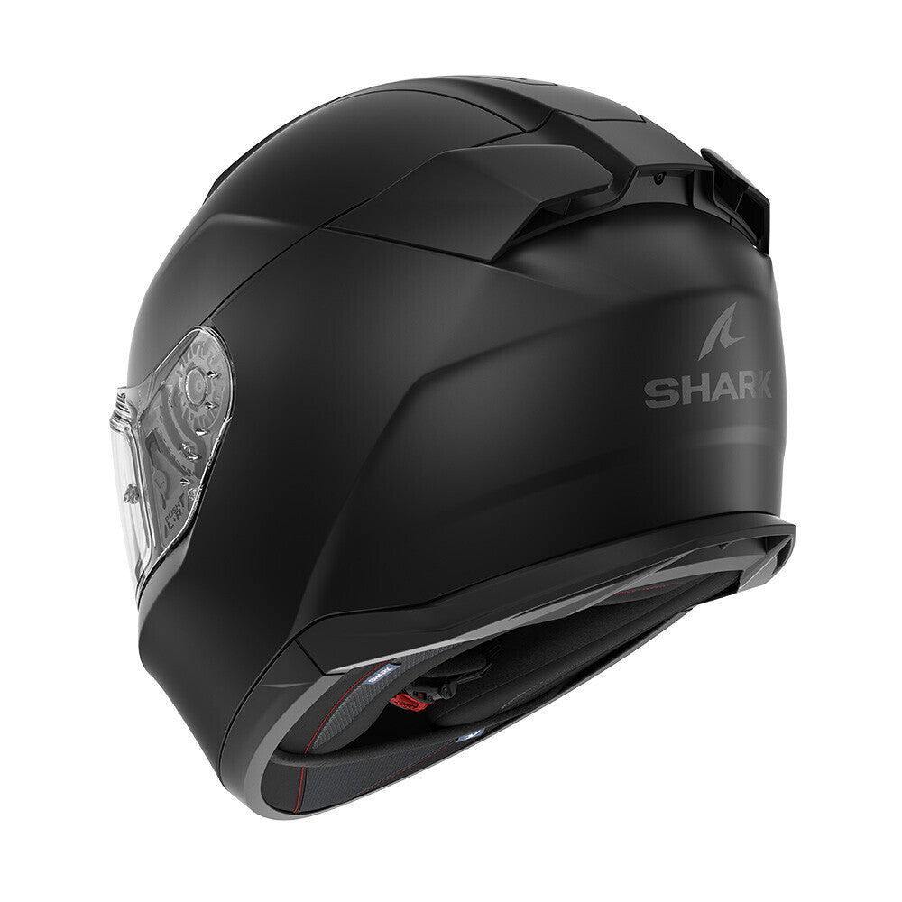 Shark D-Skwal 3 Blank Matte Black Helmet
