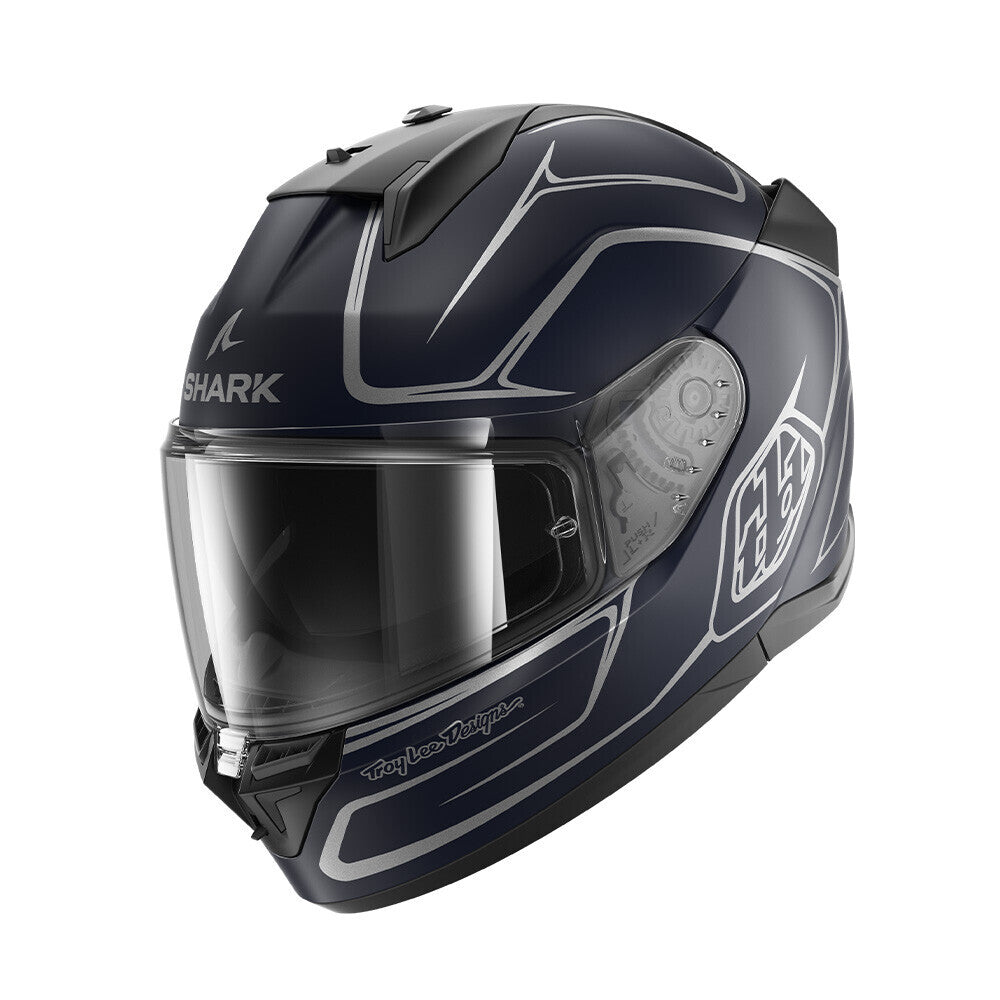 Shark D-Skwal 3 Drone Matte Black/Silver Helmet