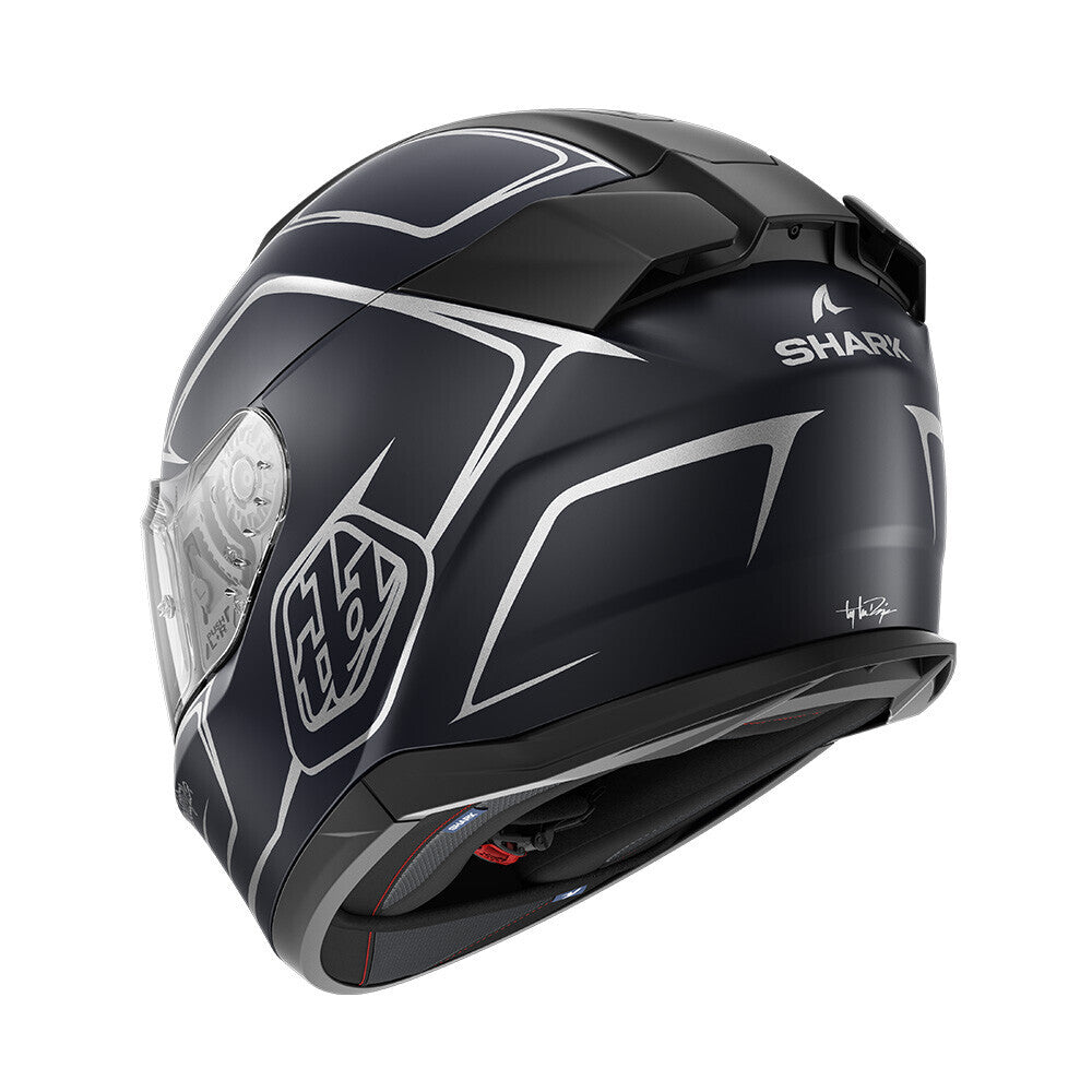 Shark D-Skwal 3 Drone Matte Black/Silver Helmet