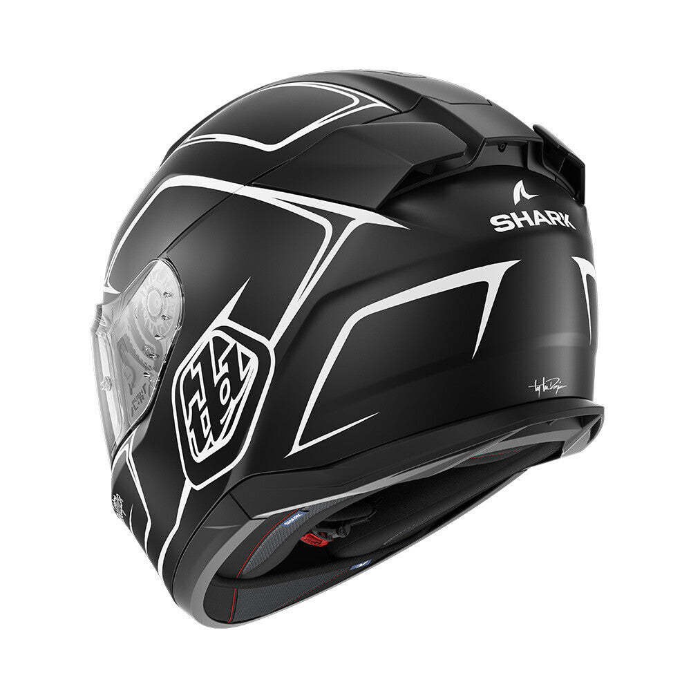 Shark D-Skwal 3 Drone Matte Black/White Helmet