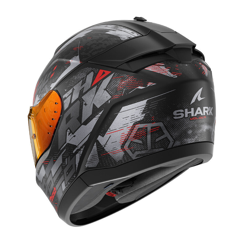 Shark Ridill 2 Molokai Matte Black/Anthracite/Red Helmet