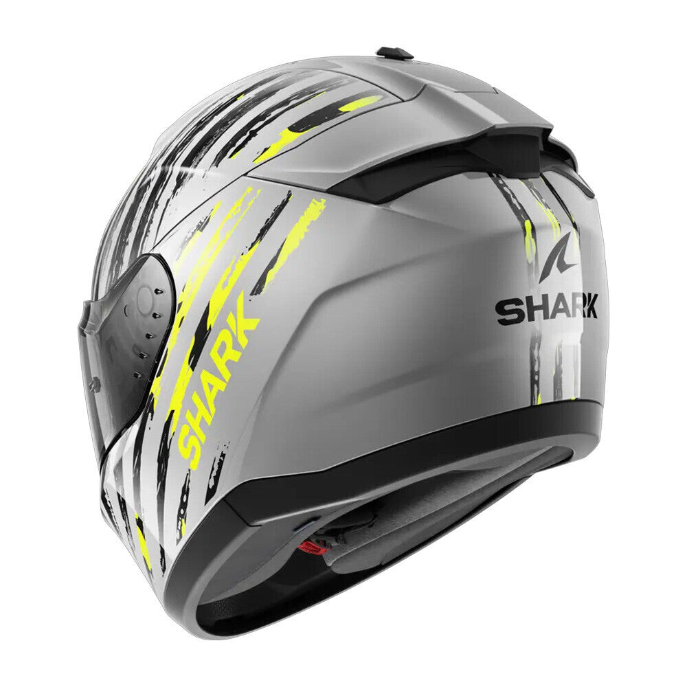 Shark Ridill 2 Assya Grey/Black/Yellow Helmet