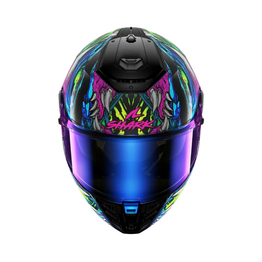 Shark Spartan RS Shaytan Black/Green/Violet Helmet