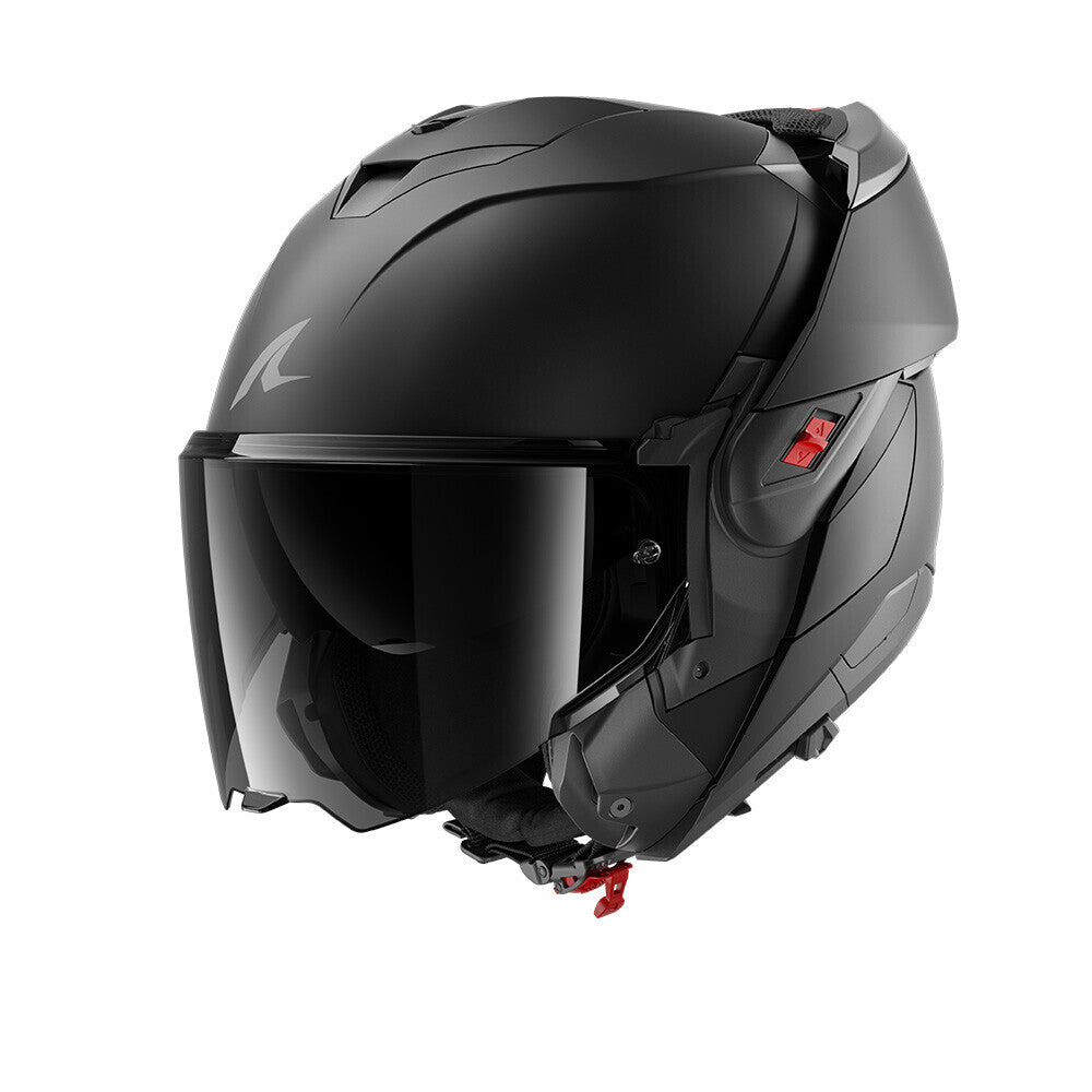Shark OXO Dark Shadow Matte Black Helmet