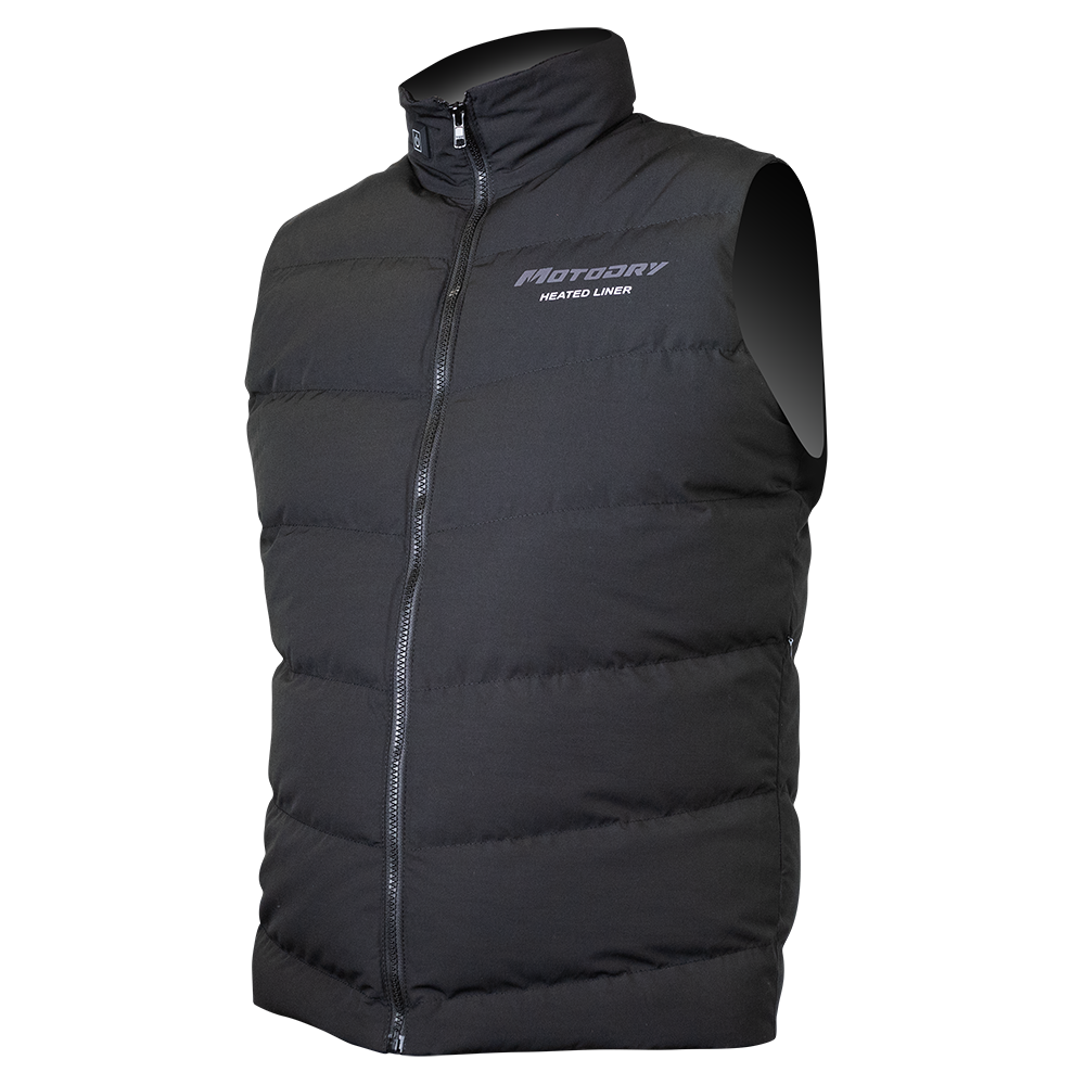 MotoDry Heated Black Vest